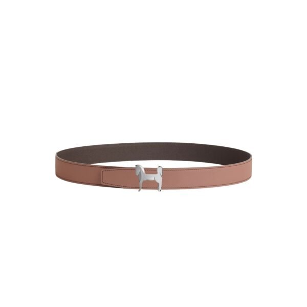 Panache belt buckle & Reversible leather strap 32 mm