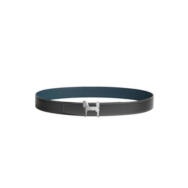 Panache belt buckle & Reversible leather strap 32 mm
