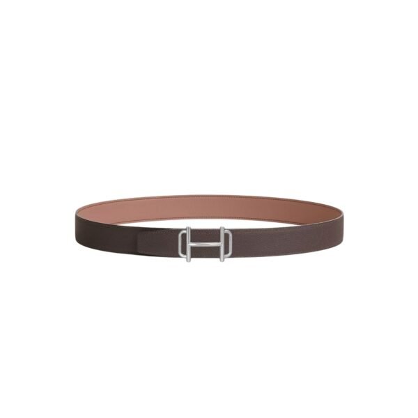 Royal belt buckle & Leather strap 32 mm
